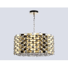 Люстра Ambrella light LH41009/18 BS/CL латунь/прозрачный E14*18 max 40W D700*320
