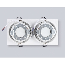 Светильник Ambrella light TN6612/2 WH белый IP44 GX53/2 max 15W 215*110*24
