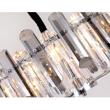 Светильник Ambrella light TR5303/8 CH/SM хром/дымчатый E14/8 max 40W D500*615
