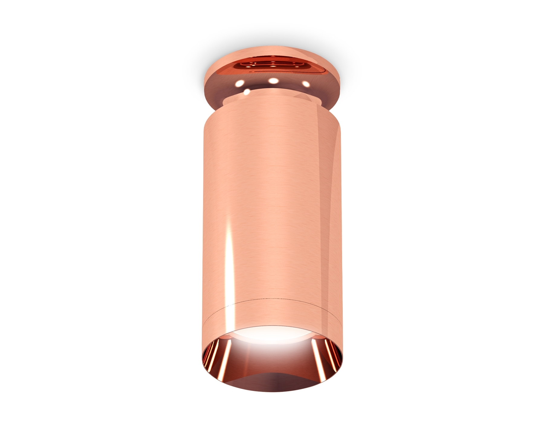 Светильник Ambrella Light XS6326080 PPG золото розовое полированное MR16 GU5.3 (N6906, C6326, N6135)
