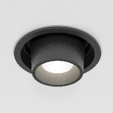 25086/LED 8W 4000K чёрный / Потолочный светодиодный светильник