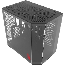 Компьютерный корпус Bloody BD-CC109 черный без БП ATX 10x120мм 2xUSB3.0 audio