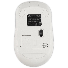 Мышь беспроводная Oklick 310MW белый/синий, 3200 dpi, радиоканал, USB, кнопки - 4