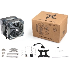 Устройство охлаждения(кулер) Thermalright Peerless Assassin 120 серый Soc-AM5/AM4/1151/1200/1700 серый 4-pin 25.6dB Al+Cu 750gr Ret (PA120)