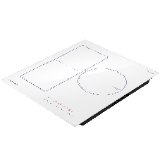 Индукционная варочная панель Maunfeld CVI453SBWH Inverter, конфорок: 3 шт., стеклокерамика, независимая, белый