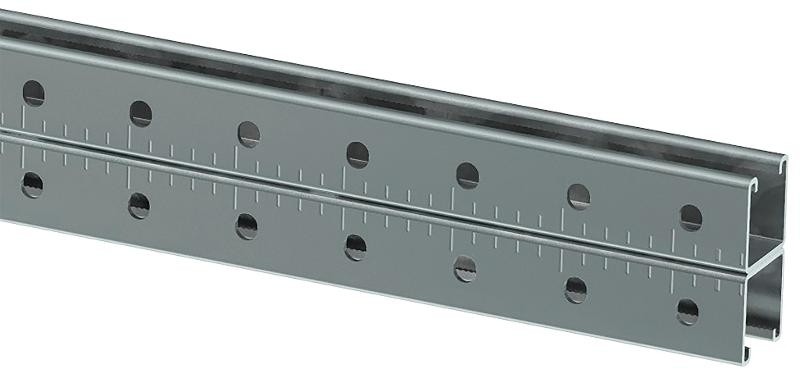 STRUT-профиль перфорированный двойной 41х41х600-2,0 EZ | CLM50D-PSD-41-41-06-2 | IEK