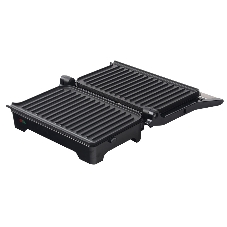 Гриль-пресс электрический Endever Grillmaster 119, черный/металлик