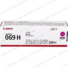 Картридж лазерный Canon 069HM (5096C002/004) пурпурный (5500 стр. повышенной емкости) для Canon MF752Cdw/754Cdw, LBP673Cdw