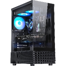 Компьютерный корпус AeroCool/Formula Crystal Z1 черный без БП ATX 2xUSB 2.0 1xUSB 3.0 audio bott PSU