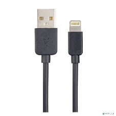 Кабель для iPhone PERFEO, USB - 8 PIN (Lightning), черный, 1 м, бокс (I4603)
