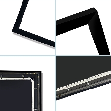 Экран для проектора S'OK SCFRV-221x125G 100
