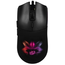 Мышь проводная Oklick 714GM черный, 3200 dpi, USB, кнопки - 7