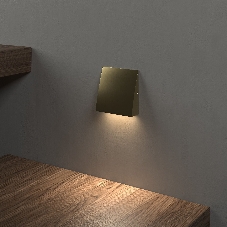 40159/LED 3000K / Светильник светодиодный Латунь / Подсветка для лестниц