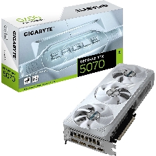 Видеокарта Gigabyte GeForce RTX 5070 EAGLE OC ICE, 12 GB GDDR7, 192 bit, 3xDisplayPort, HDMI, GPU 2805 MHz