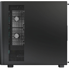 Компьютерный корпус Montech XR Wood черный без БП ATX 3x120мм 2xUSB3.0 audio bott PSU