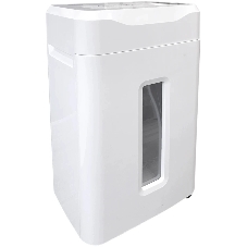 Шредер Office Kit S210N 3,9x38 белый (секр.P-4) фрагменты 16лист. 35лтр. скрепки скобы пл.карты CD