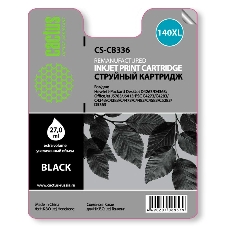Картридж струйный Cactus CS-CB336 №140XL черный (29 мл.) для HP DJ D4263/D4363/DJ J5783/J6413/PSC C4273/C4283/C4343/C4383/C4473/C4483/C4583/C5283/D5363