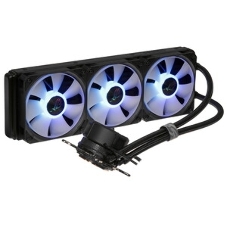 Система жидкостного охлаждения ASUS ROG STRIX LC III 360 ARGb LCD 90RC00W1-M0UAY0 черный 120мм алюминий+медь 2200rpm 36db 4-pin