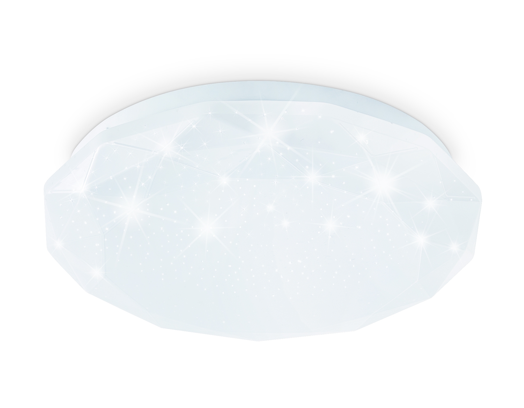 Потолочный светодиодный светильник Ambrella light FZ1017 WH белый 21W 6400K D330*55 (Без ПДУ)