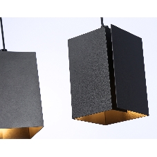 Светильник подвесной TN5133/2 BK черный E27/2 max 40W 260*80*1150