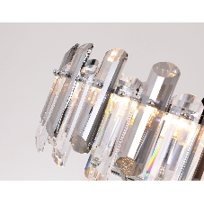Светильник Ambrella light TR5303/8 CH/SM хром/дымчатый E14/8 max 40W D500*615