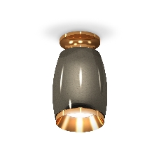 Светильник Ambrella Light XS1123043 DCH/PYG черный хром/золото желтое полированное MR16 GU5.3 (N6905, C1123, N7034)