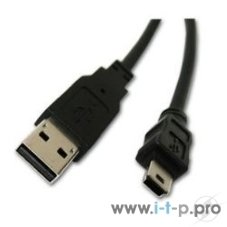 Кабель Gembird PRO USB 2.0 для соед. 1.8м А-miniB (5 pin) позол.конт., пакет
