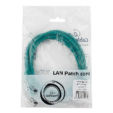 Патч-корд UTP Cablexpert cat.5e, 1.5м, литой, многожильный, зеленый