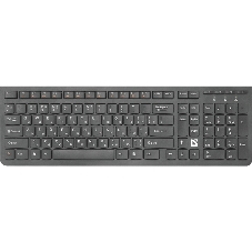 Клавиатура беспроводная Defender ULTRAMATE SM-535 RU USB, радиоканал, черный