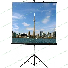 Экран на штативе Lumien Eco View 128x171 см (раб.область122х165 см) Matte White с возможностью настенного крепления 4:3