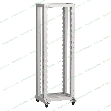 Стойка двухрамная ITK Linea LF35-24U66-2RM 24U 600 мм X 600 мм 700 кг серый