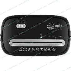 Шредер Cactus CS-SH-P4 черный (секр.P-4) фрагменты 8лист. 15лтр. скрепки скобы пл.карты