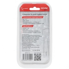 Термопаста Gembird FreOn Ultra GF-21-1.5 для радиаторов, 1,5гр, шприц