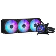Система жидкостного охлаждения ASUS ROG STRIX LC III 360 ARGb LCD 90RC00W1-M0UAY0 черный 120мм алюминий+медь 2200rpm 36db 4-pin