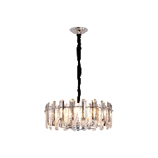 Светильник Ambrella light TR5303/8 CH/SM хром/дымчатый E14/8 max 40W D500*615