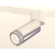 Светильник Ambrella Light XM6325031 PSL/WH/CL серебро полированное/белый/тонированный (A2220, C6325, N6150)