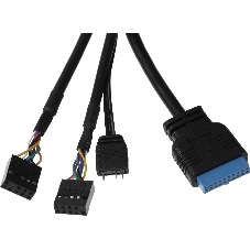 Компьютерный корпус Azza Celesta F черный без БП ATX 5x120мм 5x140мм 2xUSB 2.0 1xUSB 3.0 audio bott PSU