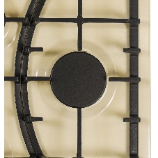 Газовая варочная поверхность Lex GVE 643C IV, 4 конфорки, эмаль, 9250 Вт