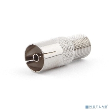 Переходник Cablexpert APL-FTVF-01, F (мама)/TV (мама), блистер