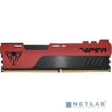 Оперативная память Patriot Viper Elite II, DDR4, 16GB (1x16 GB), 3200 MHz, CL18, DIMM, радиатор, красный, черный