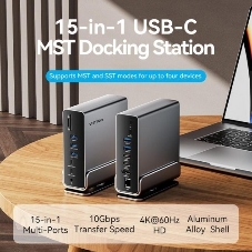 Мультифункциональная док-станция Vention USB Type-C 15 в 1