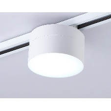 Трековый однофазный светодиодный светильник Ambrella light GL6875 WH белый LED 16W 4200K D115*90