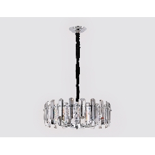 Светильник Ambrella light TR5303/8 CH/SM хром/дымчатый E14/8 max 40W D500*615
