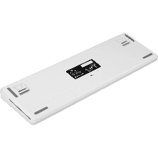 Беспроводная механическая клавиатура AULA F108 Pro Бело-голубо-тёмно-пурпурный зеленые Reaper свитчи (Bluetooth, 2.4 Гц)
