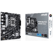 Материнская плата ASUS PRIME B760M-R D4, LGA 1700, Intel B760, 2xDDR4, 4xSATA, 2xM.2, 1xPCIe 4.0 x16, 1xPCIe x1, 1xHDMI, 1x 2.5Gb LAN, 4xUSB-A 2.0, 4xUSB-A 3.2 Gen 1, 3x3.5 мм, 7.1, mATX