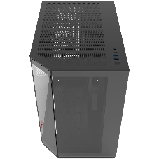 Компьютерный корпус Bloody BD-CC109 черный без БП ATX 10x120мм 2xUSB3.0 audio