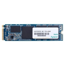 Накопитель SSD Apacer AS2280P4, 256Gb, M.2 2280, PCIe 3.0 x4, NVMe, R/W 2100/1300