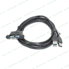 Кабель USB 2.0 для монтажа на корпус 1,5 м