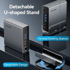 Мультифункциональная док-станция Vention USB Type-C 15 в 1