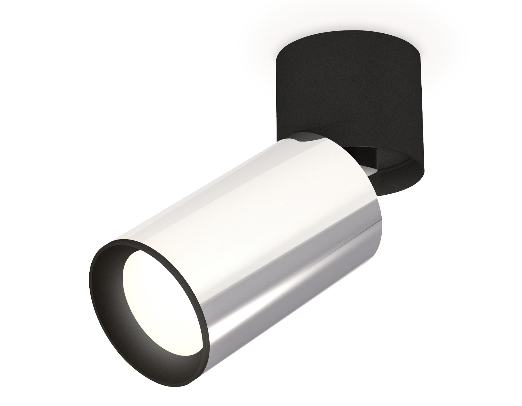 Светильник Ambrella Light XM6325040 PSL/BK/SBK серебро полированное/черный/черный песок (A2221, C6325, N6102)